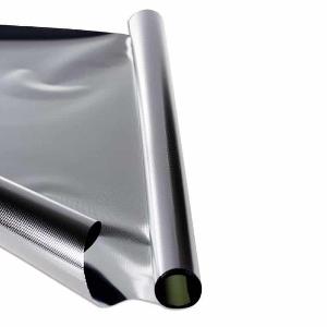 Sonnenschutzfolie (Silber/Silber)